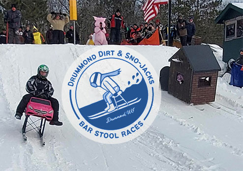 Drummond WI Bar Stool Races